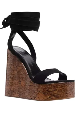 HAUS OF HONEY Wedges, female, , Size: 8 US Wedge Sandals Marble Brown