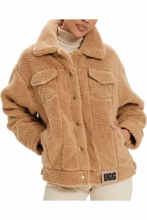 UGG Faux Fur & Shearling Jackets, female, , Size: XS Sherpa Frankie Jacket