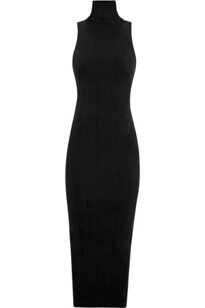 ALEXANDRE VAUTHIER Knitted Dresses, female, , Size: S Maxi Tank Dress with Turtleneck
