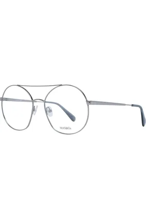 Max&Co. Glasses, female, , Size: ONE SIZE Stylish Grey Metal Optical Frames