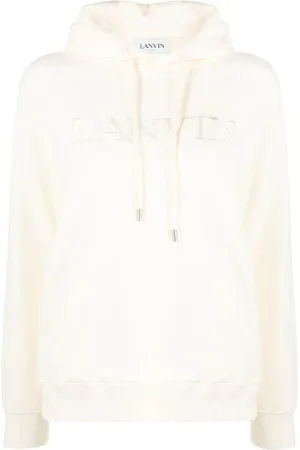 Lanvin Hoodies, female, , Size: M Embroidered Regular Fit Hoodie