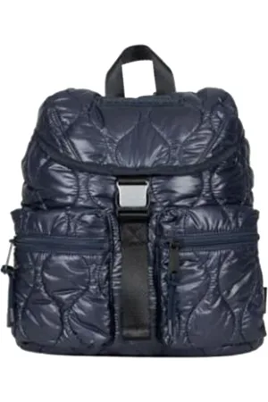 Napapijri Backpacks, female, , Size: ONE SIZE Quilted Nylon Backpack with Unique Details