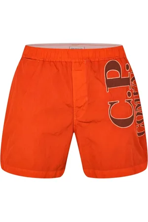 C.P. Company Beachwear, male, , Size: L Eco-Chrome R Logo Swim Shorts
