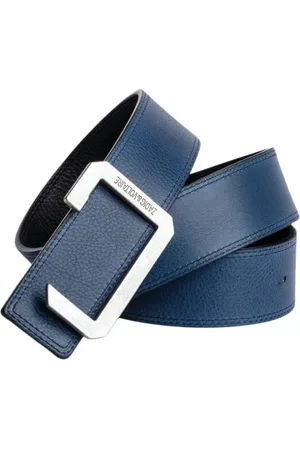 Zadig & Voltaire Belts, male, , Size: S Navy Black Belt