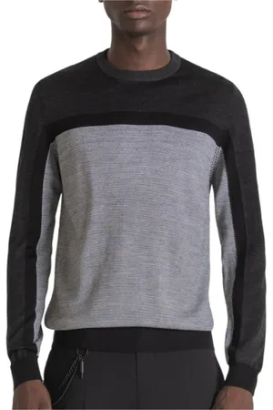 Antony Morato Sweatshirts, male, , Size: M Regular Fit Knit in Filato M