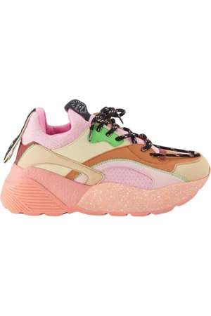 Stella McCartney Sneakers, female, , Size: 6 US Multicolored Lace-Up Sneakers