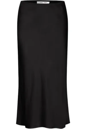 Samsøe Samsøe Midi Skirts, female, , Size: L Midi Skirt Slim Fit Bias Cut