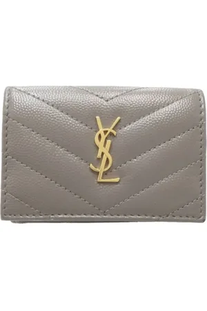 Saint Laurent Pre-owned Wallets, female, , Size: ONE SIZE Pre-owned Leather wallets