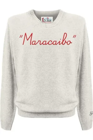 MC2 SAINT BARTH Round-neck Knitwear, male, , Size: S Sweaters for Men
