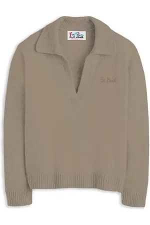 MC2 SAINT BARTH V-neck Knitwear, female, , Size: S T-shirts and Polos
