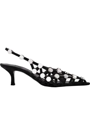 The Attico Pumps, female, , Size: 7 US Grid Slingback Shoes