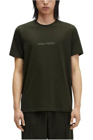 Fred Perry T-Shirts, male, , Size: 2XL Graphic T-Shirt Tribute Laurel Crown