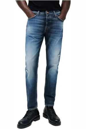 Salsa Slim-fit Jeans, male, , Size: W31 L30 Vintage Slim Fit Jeans with Button Fly