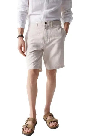 Salsa Casual Shorts, male, , Size: W32 Linen Shorts Stylish Comfortable