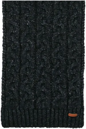 Pepe Jeans Winter Scarves, female, , Size: ONE SIZE Braided Knit Scarf for Women