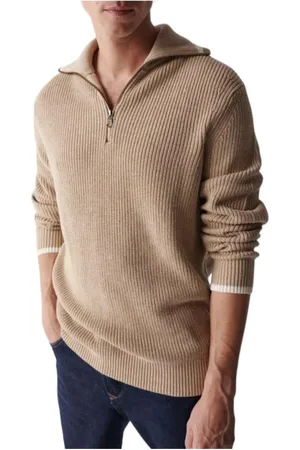 Salsa Turtlenecks, male, , Size: L High Neck Zip Sweater
