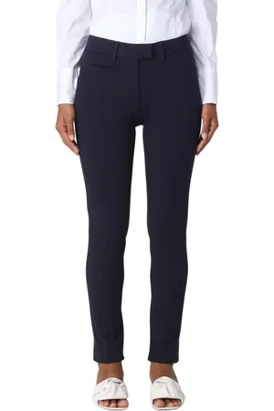 Dondup Chinos, female, , Size: W27 Stylish Leather Trousers