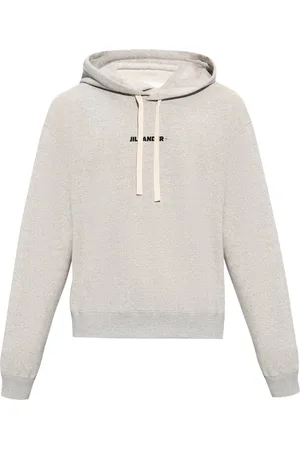 Jil Sander Hoodies, male, , Size: XL Logo-printed Hoodie