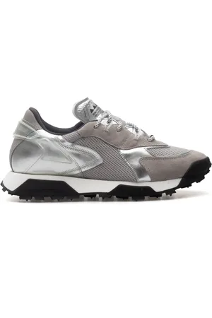 RUN OF Sneakers, male, , Size: 8 US Sneaker Revolt R-Silver M
