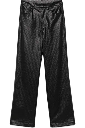 ROTATE Straight Trousers, female, , Size: L Rotate Trousers Stylish Fashion