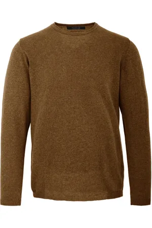 Bomboogie Round-neck Knitwear, male, , Size: XL Stockinette Stitch Crew Neck Pullover