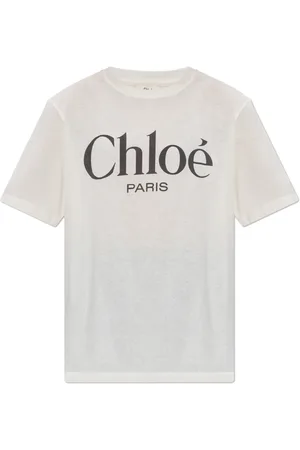 Chloé T-Shirts, female, , Size: S Printed T-shirt