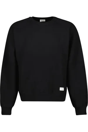 Saint Laurent Sweatshirts, male, , Size: S Cotton Sweatshirt Autumn-Winter 2024