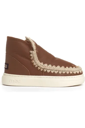 Mou Winter Boots, female, , Size: 9 US Leather Sneakers Eskimo Style