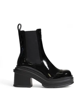 Armani Exchange Heeled Boots, female, , Size: 7 US Women