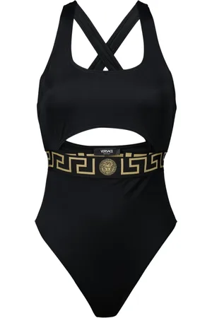 VERSACE One-piece, female, , Size: S Greca Border One-Piece Swimsuit