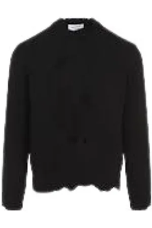 Alexander McQueen Round-neck Knitwear, male, , Size: M Stylish Knit Pullover Sweater