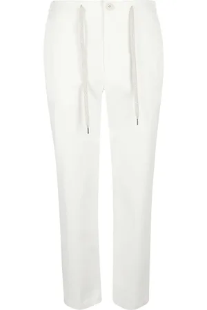 ELEVENTY Slim-fit Trousers, female, , Size: S Cotton Elastane Trousers