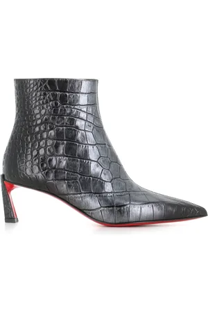 Christian Louboutin Heeled Boots, female, , Size: 9 US Leather Ankle Boots