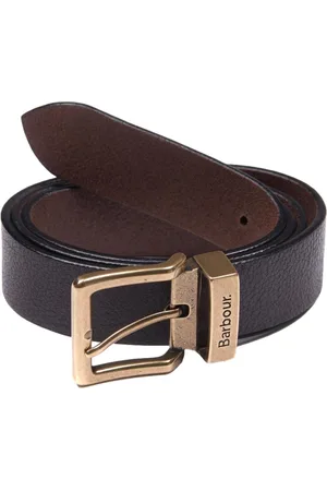 Barbour Belts, male, , Size: M Leather Belt Blakey