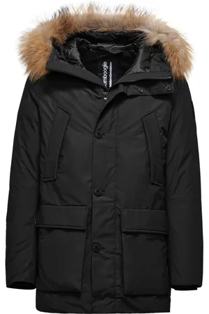 Bomboogie Parkas, male, , Size: XL Padded Parka with Fur Hood