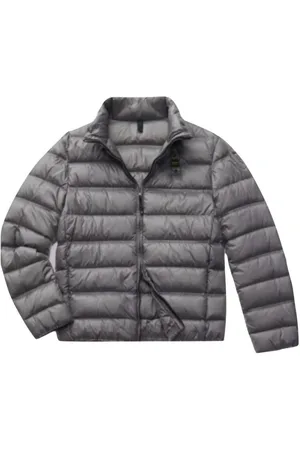 Blauer Winter Jackets, male, , Size: L Short Slim Belmont Model Down Jacket