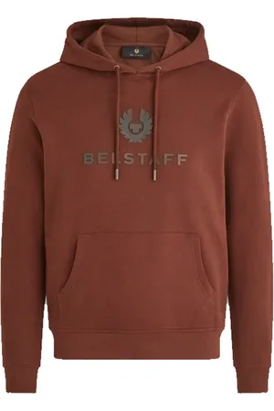 Belstaff Hoodies, male, , Size: L Signature Sweatshirt Hoodie Deep Copper
