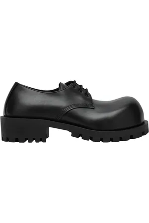 Balenciaga Laced Shoes, male, , Size: 11 US Low Lace-Up Hummer Derby Shoes