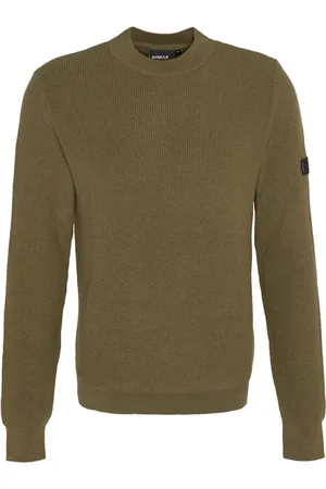 Barbour Round-neck Knitwear, male, , Size: M Timeless Crew Neck Sweater