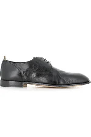 Officine creative Laced Shoes, male, , Size: 11 US Leather Derby Flat Shoes
