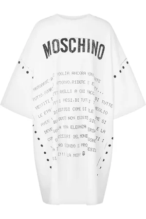 Moschino Short Dresses, female, , Size: S Dress with Front Print