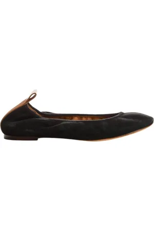 Lanvin Ballerinas, female, , Size: 6 US Flat Leather Ballerina Shoes