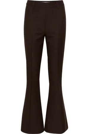Gestuz Wide Trousers, female, , Size: XS High-Waisted Bootcut Flared Pants
