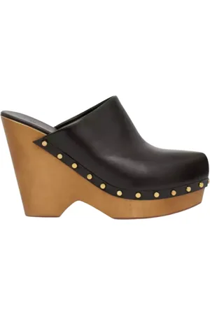 Isabel Marant Clogs, female, , Size: 7 US Leather Clogs Tsuko