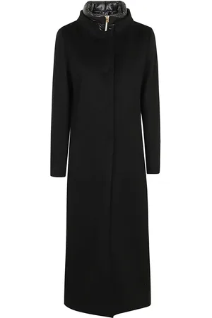 HERNO Single-Breasted Coats, female, , Size: M Padded Bib Long Coat