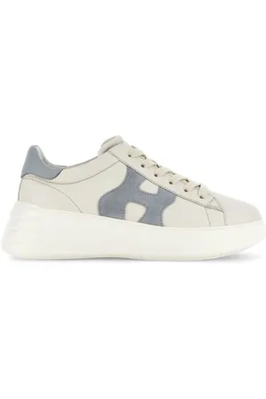 Hogan Sneakers, female, , Size: 7 US Leather Lace-Up Sneakers