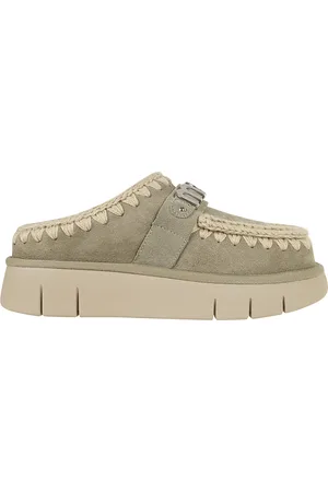 Mou Slippers, female, , Size: 6 US Sheepskin Slippers Nude & Neutrals