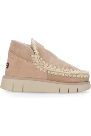 Mou Winter Boots, female, , Size: 11 US Shearling Boots Round Toe Wool
