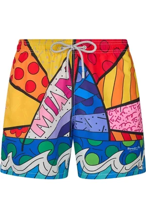 MC2 SAINT BARTH Beachwear, male, , Size: XL Shorts and Boxers Polyester Composition