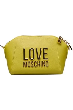 Moschino Cross Body Bags, female, , Size: ONE SIZE Crossbody Bag with Golden Details